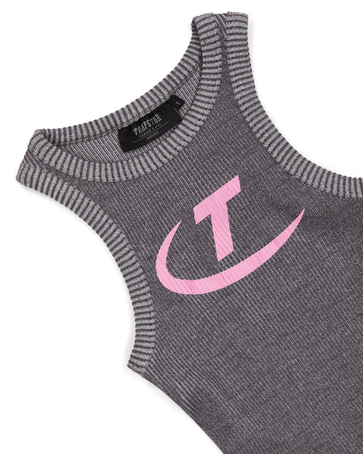 Trapstar Hyperdrive Two Tone Women's Vests Black / Pink USA | 97CVLYIFO