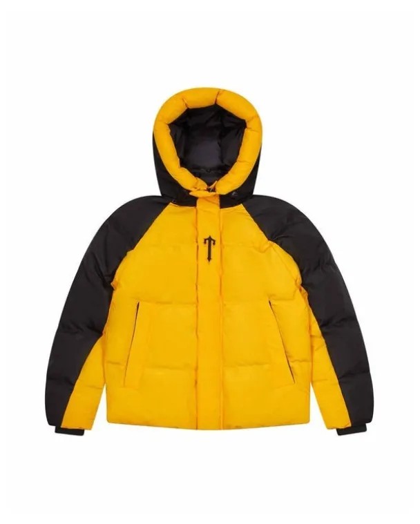 Trapstar Irongate Arch Aw23 Men\'s Puffer Jackets Yellow USA | 92RWOKAJT