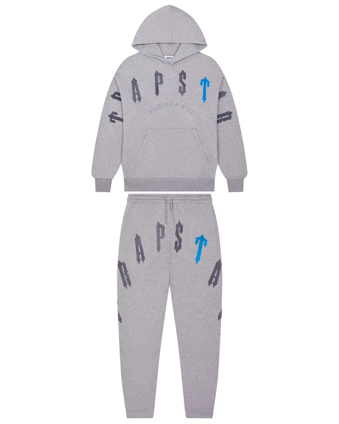 Trapstar Irongate Arch Chenille 2.0 Men\'s Tracksuits Grey USA | 49VLQOTAY