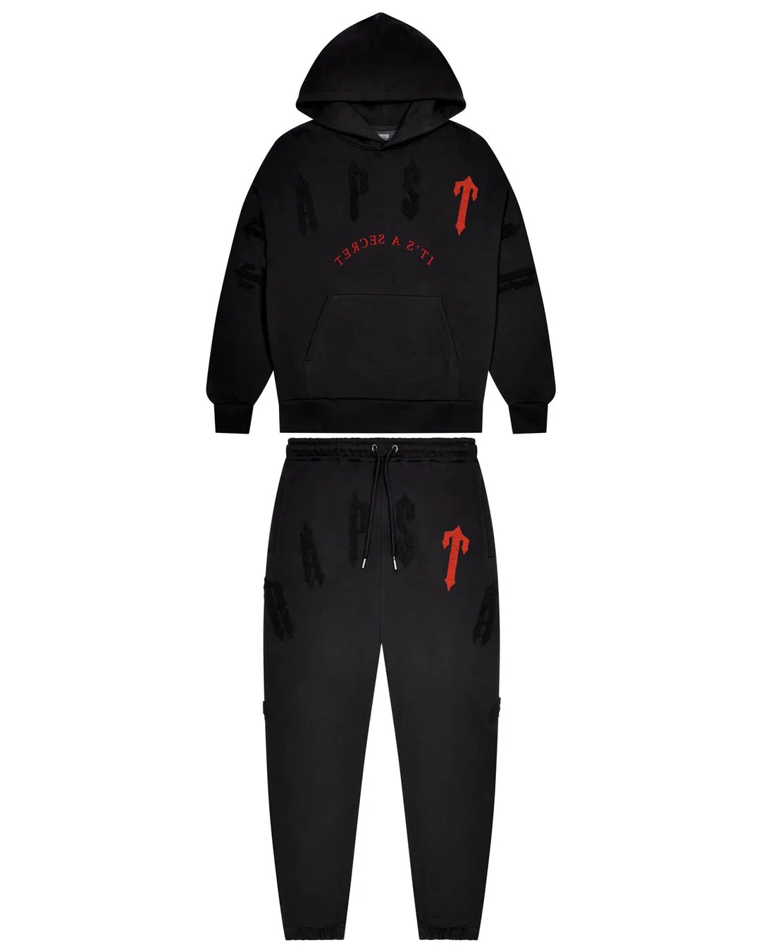 Trapstar Irongate Arch Chenille 2.0 Men\'s Tracksuits Red USA | 42LPEFJAN