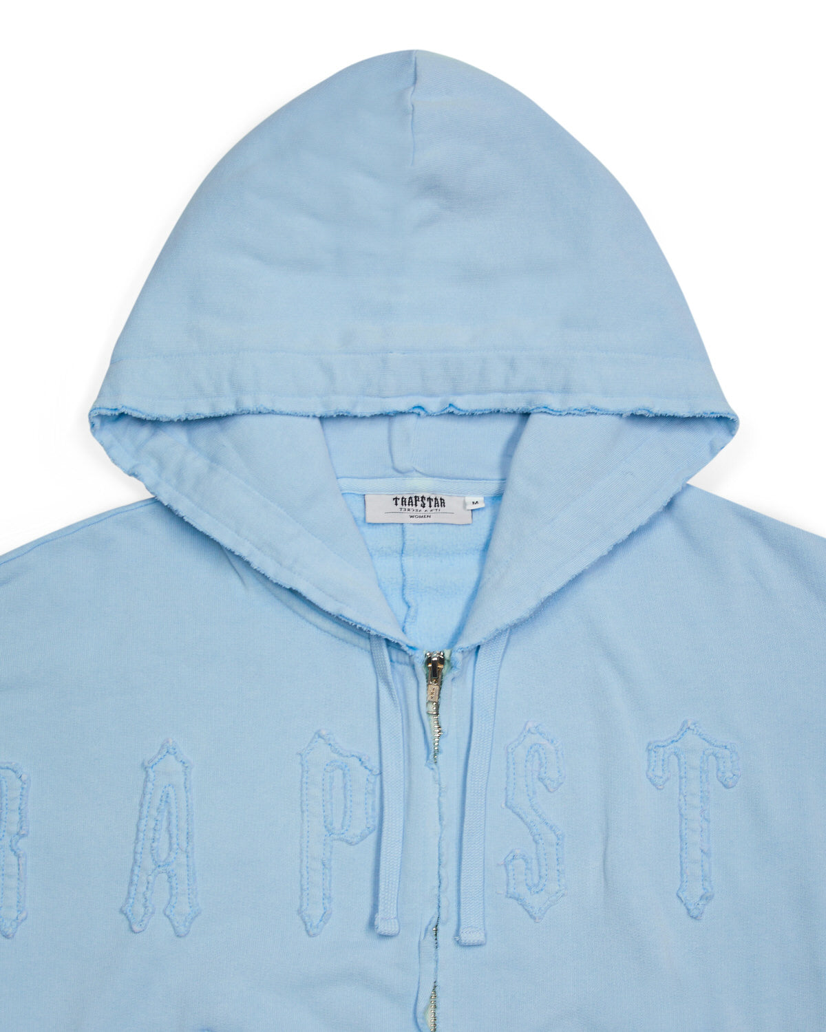 Trapstar Irongate Cropped Batwing Zip Women's Tracksuits Baby Blue USA | 58NKWRCUH