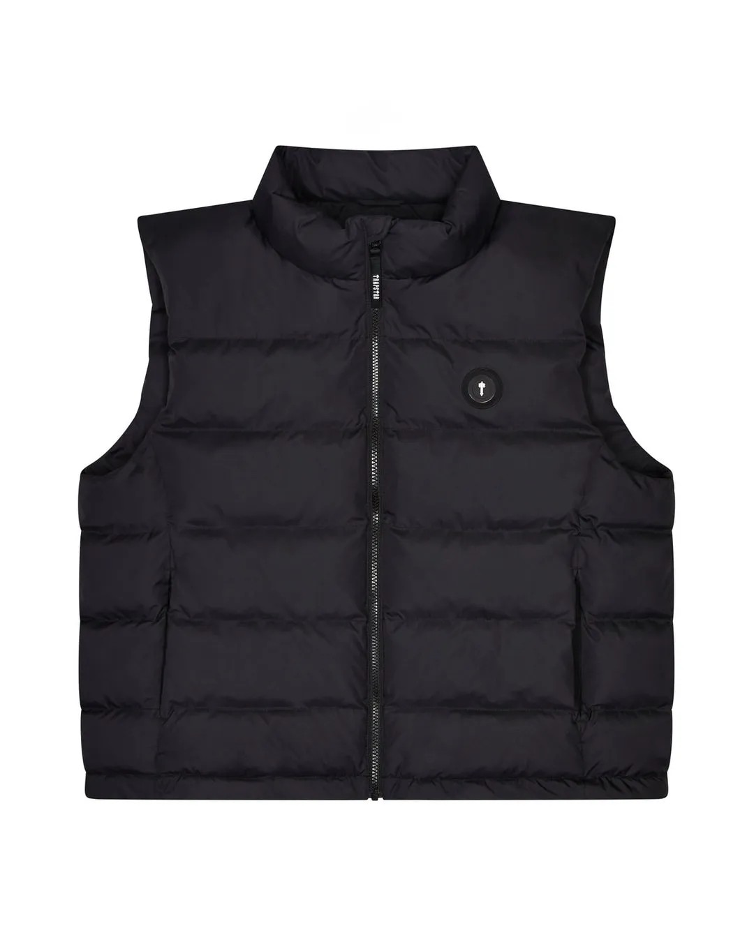 Trapstar Irongate Men\'s Gilet Black / White USA | 03ACNOEMV