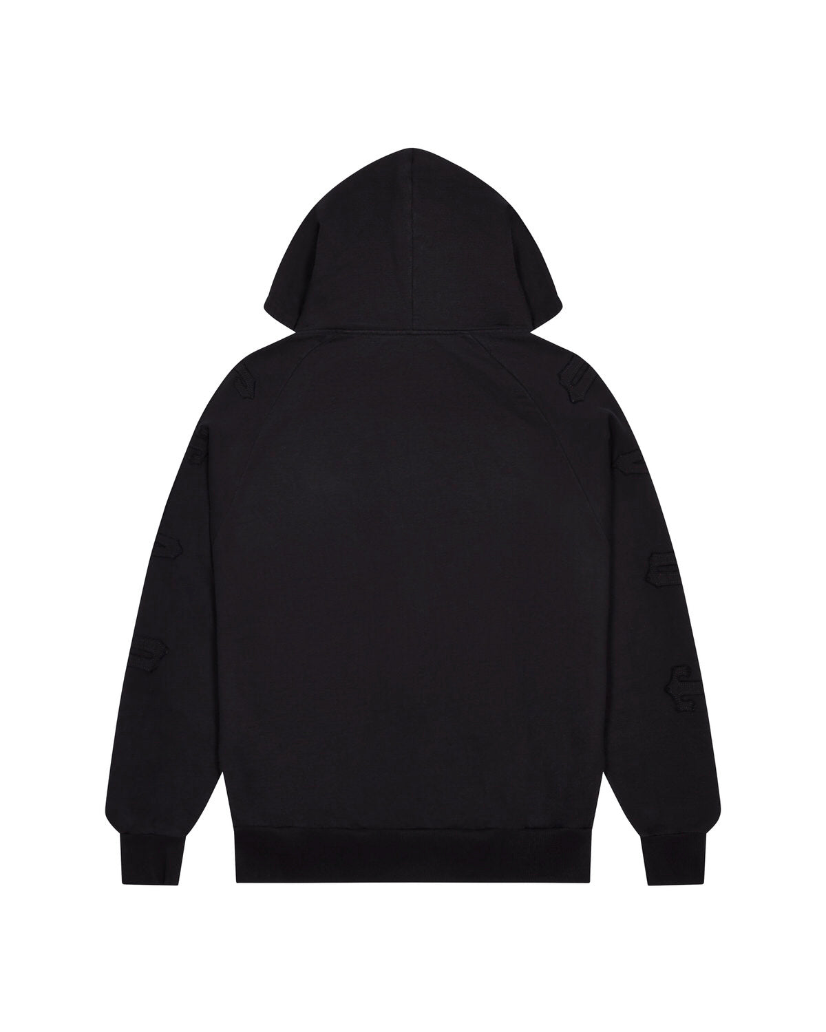 Trapstar Irongate Patchwork Zip Men's Hoodies Black USA | 47CMEGVZP