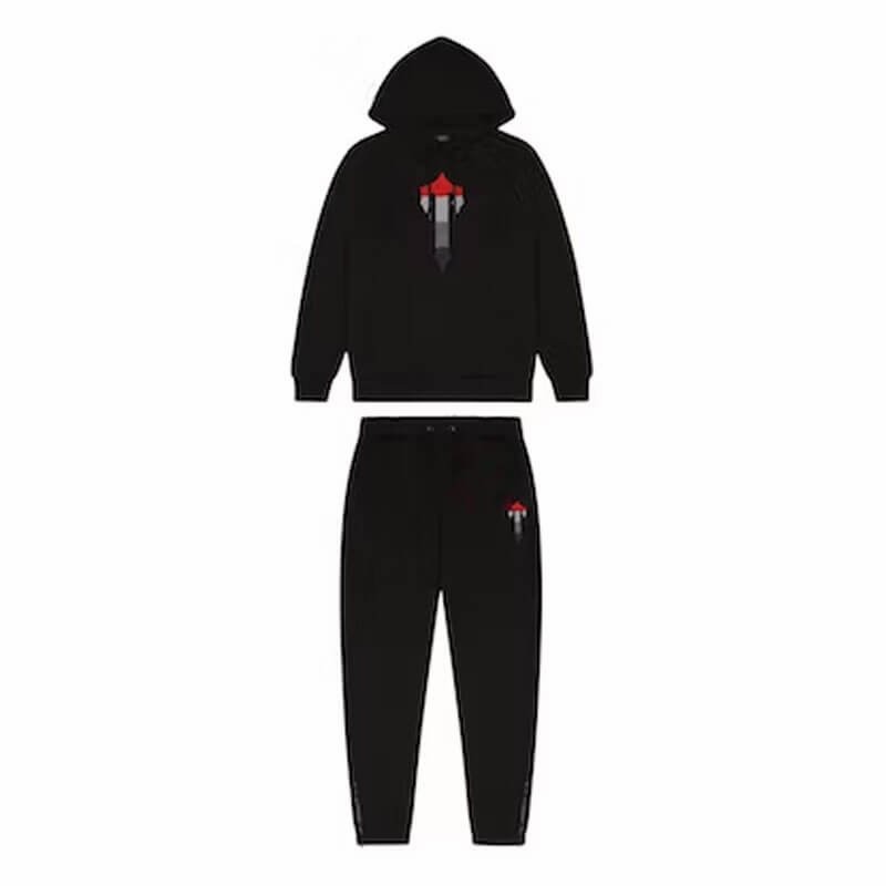 Trapstar Irongate T Chenille Men\'s Tracksuits Black USA | 43GHYOPDE