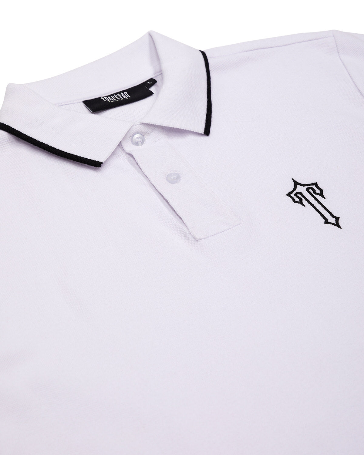 Trapstar Irongate T Men's Polo Shirts White USA | 16FVRJQDA