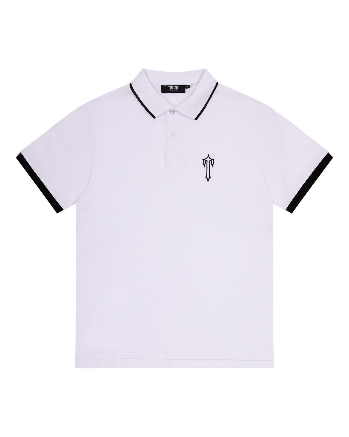 Trapstar Irongate T Men\'s Polo Shirts White USA | 16FVRJQDA