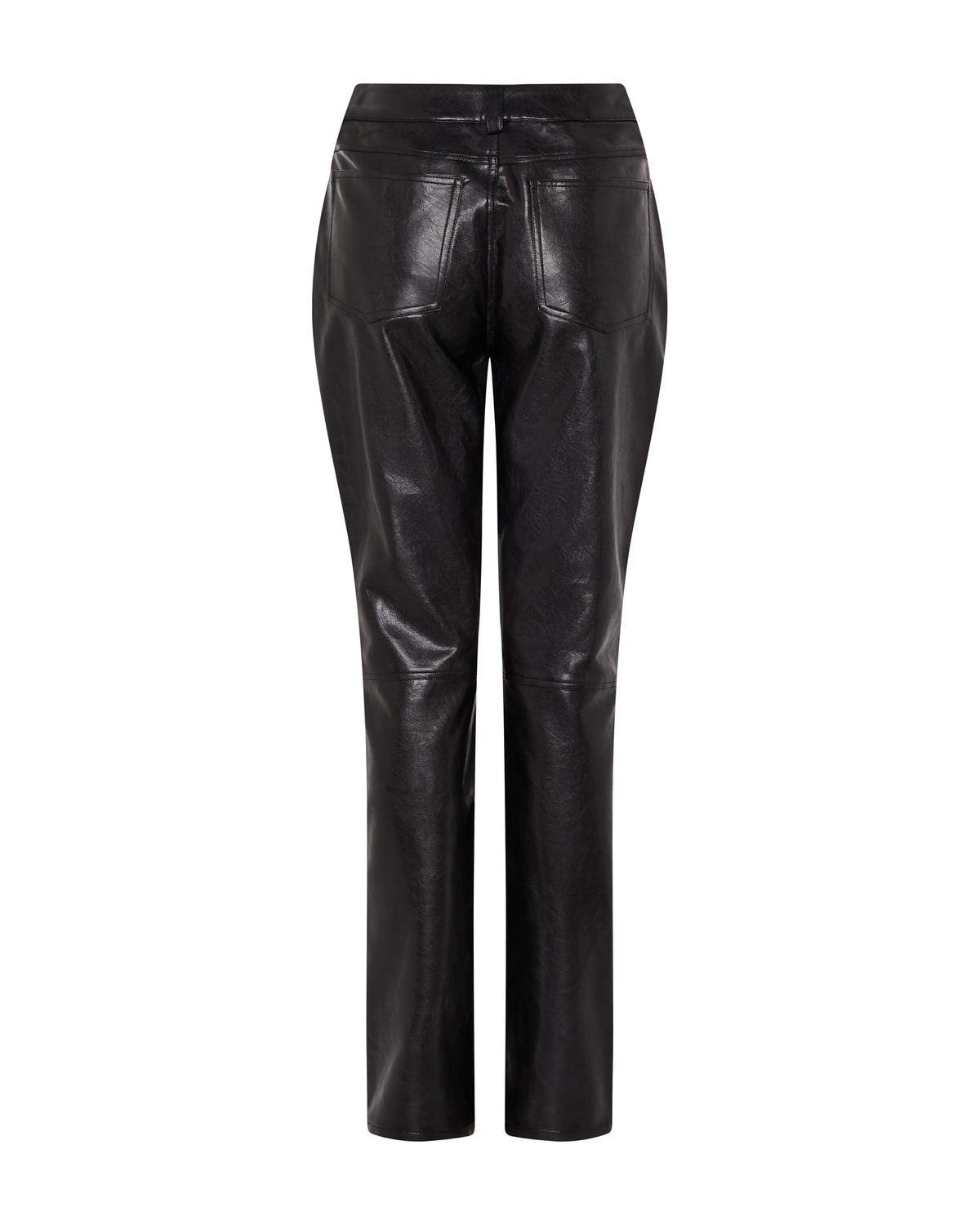 Trapstar Irongate T Stud Vegan Leather Women's Pants Black USA | 27KQZLARI