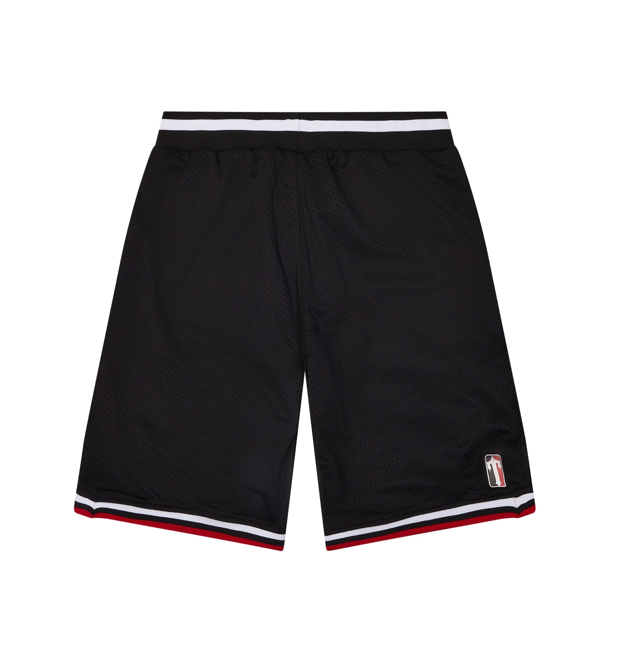 Trapstar It's A Secret Irongate Arch Men's Shorts Black / Red USA | 84YDQPKJX