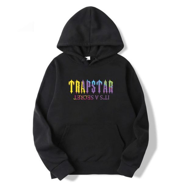 Trapstar It’s A Secret Men\'s Hoodies Black USA | 03SDVCRUZ