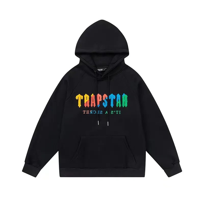 Trapstar It’s A Secret Men\'s Hoodies Black USA | 15IQNUSRD