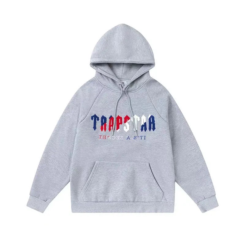 Trapstar It’s A Secret Men\'s Hoodies Grey USA | 07PNJLTYS