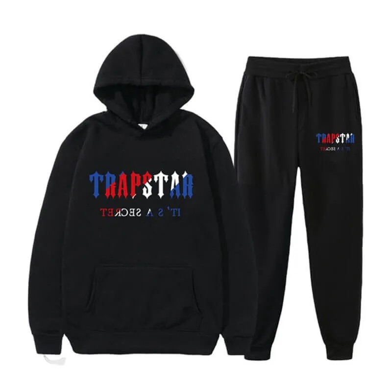 Trapstar It’s A Secret Men\'s Tracksuits Black USA | 25KPTJGOZ