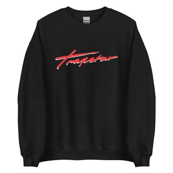 Trapstar Logo Men\'s Sweatshirts Black USA | 70WKNITAQ