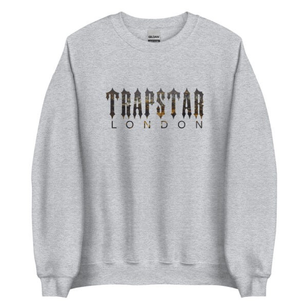 Trapstar London Clip Men\'s Sweatshirts Grey USA | 37BIFTGKX