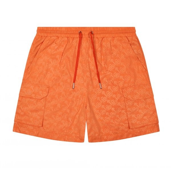 Trapstar London Monogram Men\'s Shorts Orange USA | 10BNKEICQ