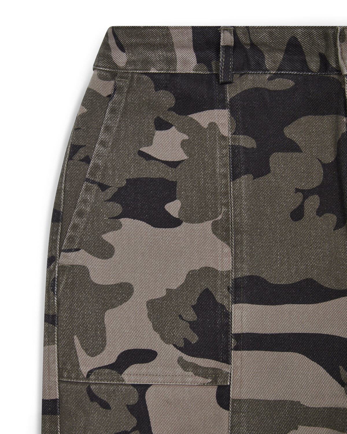 Trapstar Men's Cargos Black / Camo USA | 87UZOHMTR