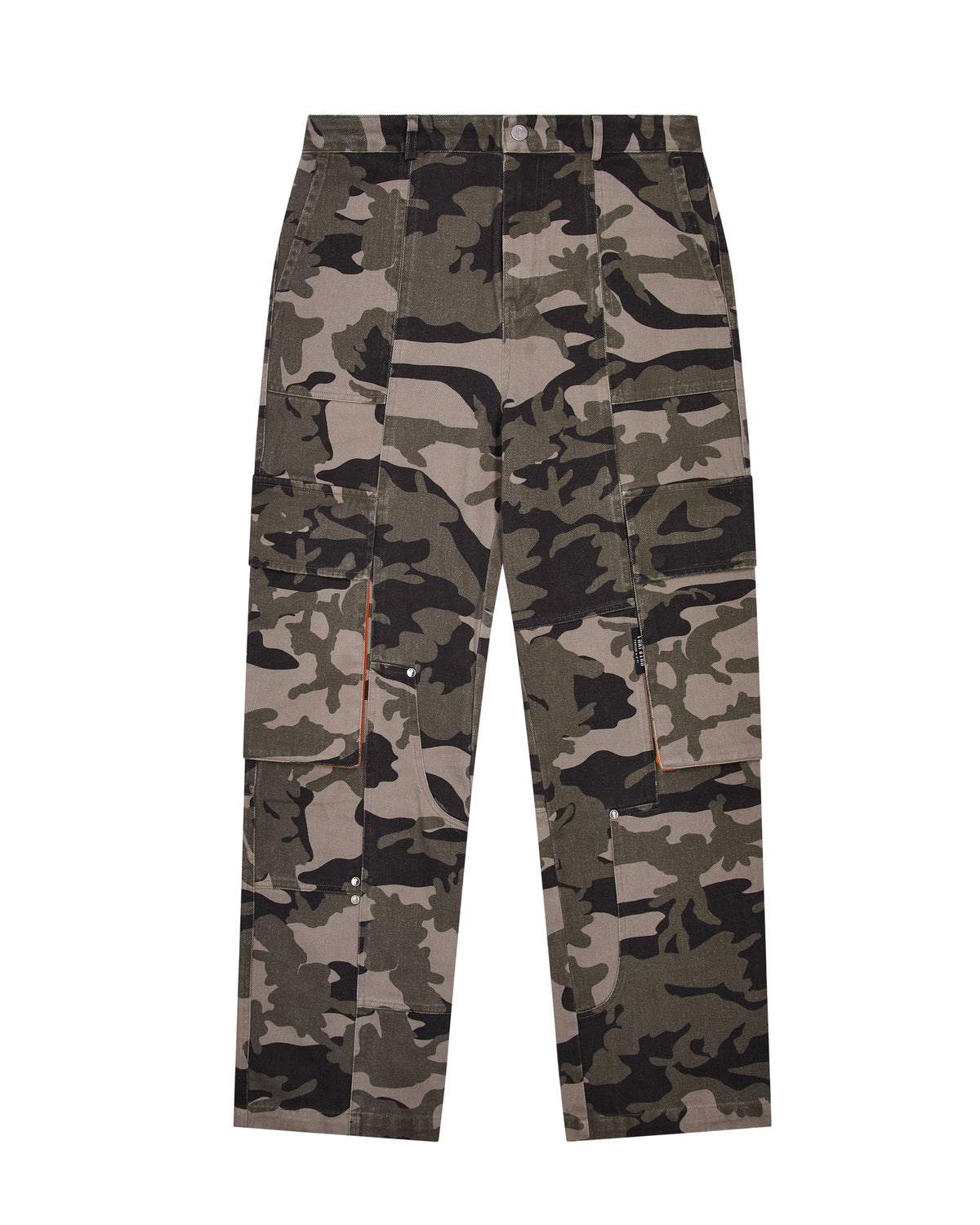 Trapstar Men\'s Cargos Black / Camo USA | 87UZOHMTR