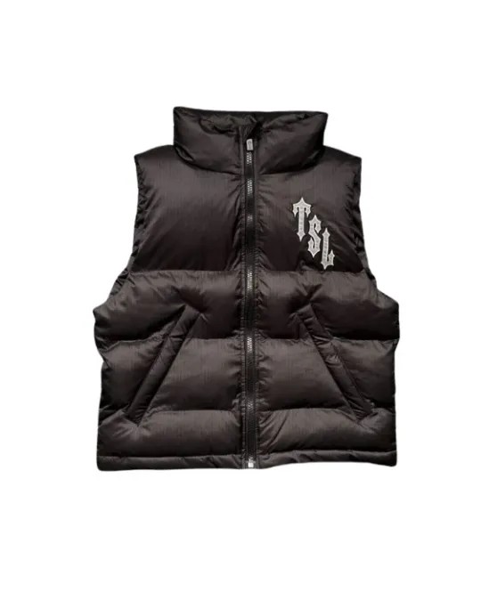 Trapstar Men\'s Gilet Black USA | 34FYLQIAM