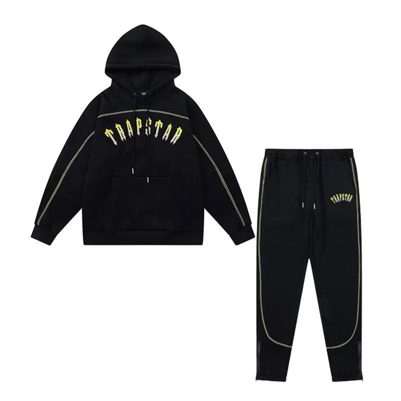 Trapstar Men\'s Tracksuits Black USA | 35GNATSBX