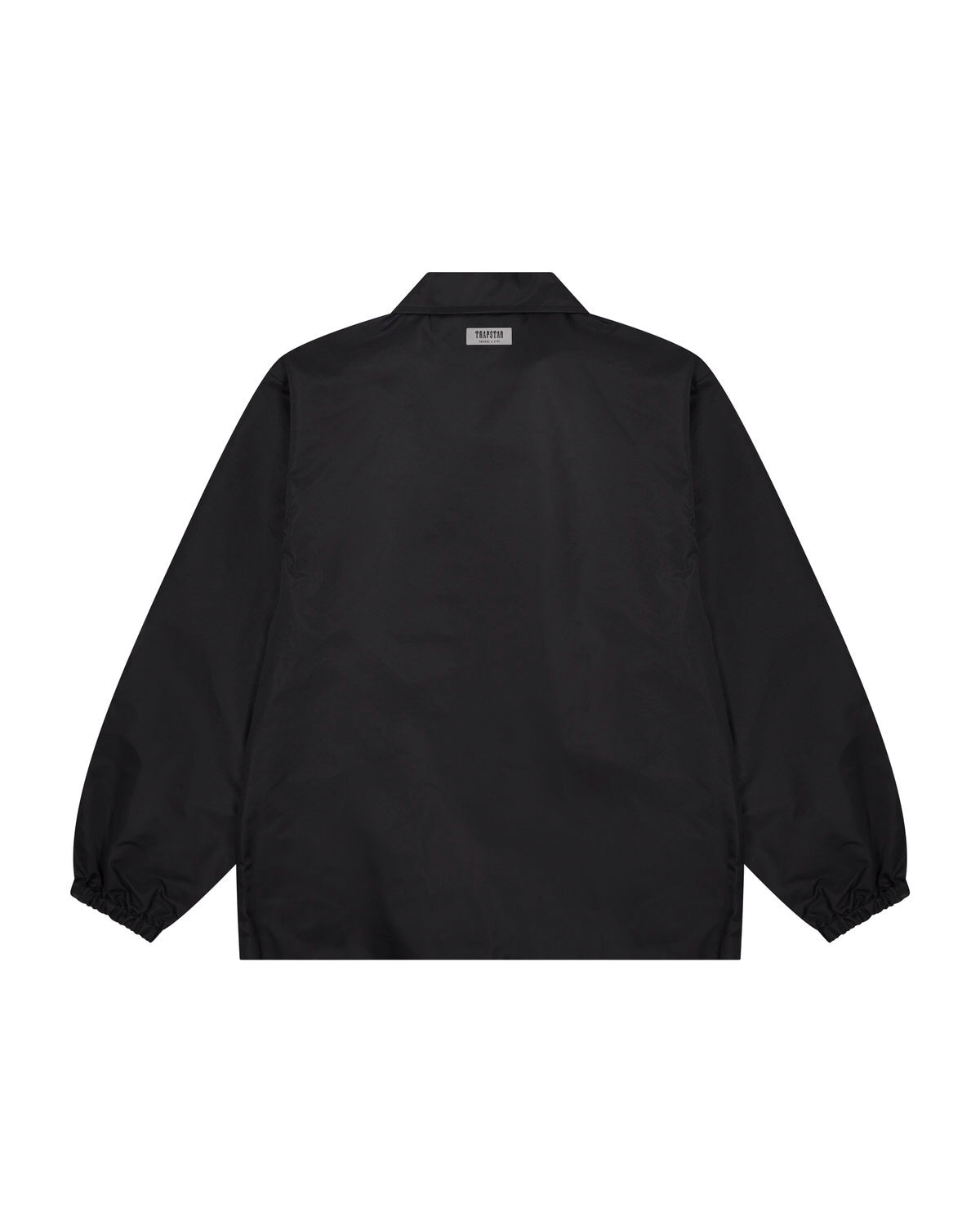 Trapstar Nylon Twill Coach Men's Jackets Black USA | 26SNRAUVH