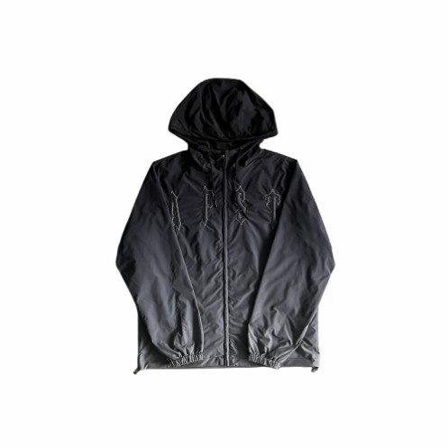 Trapstar Outline Arch Men\'s Windbreaker Black / Gradient USA | 43RUMVEPG