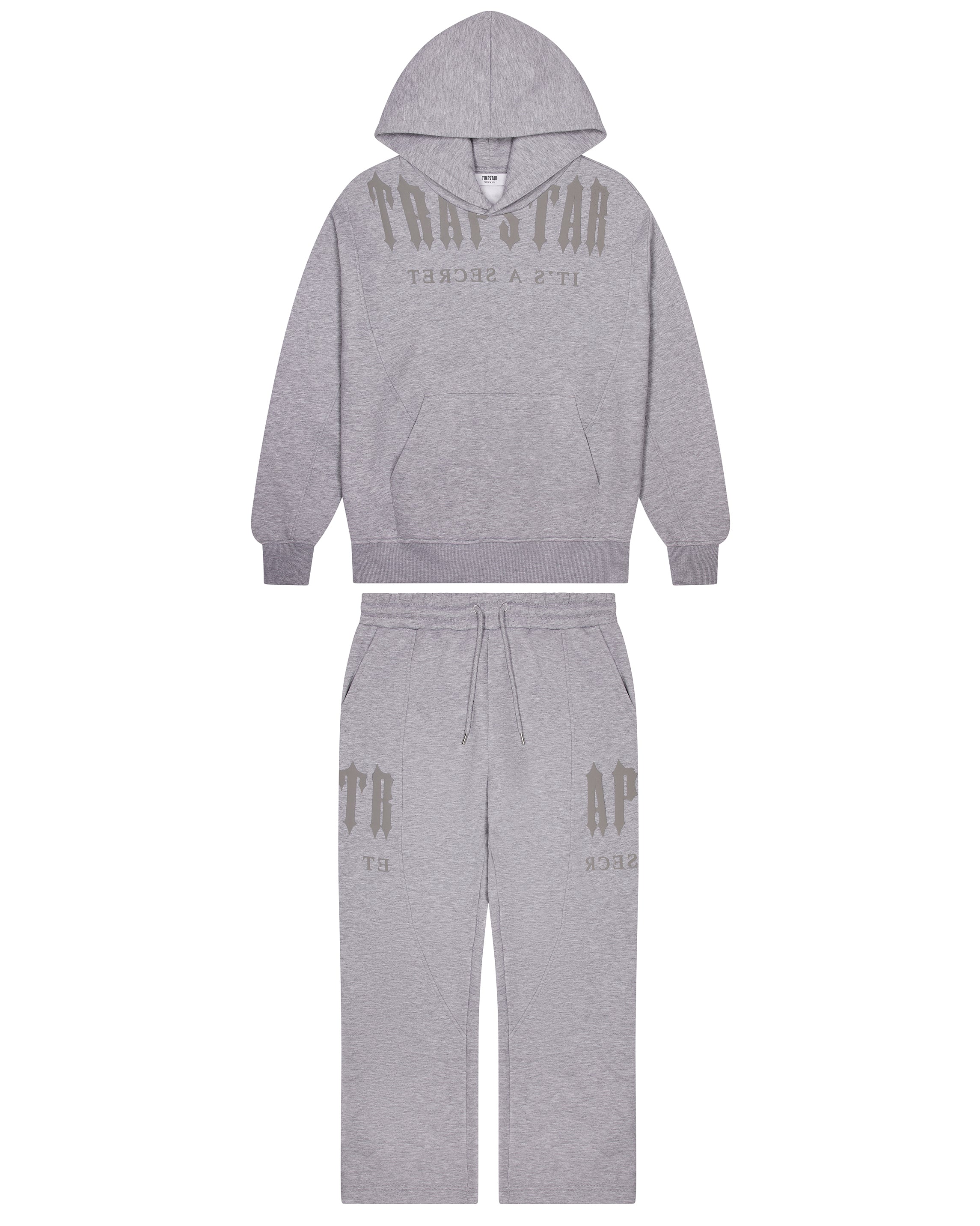 Trapstar PRE ORDER Deconstructed Decoded Men\'s Tracksuits Grey USA | 21GXWOZNQ