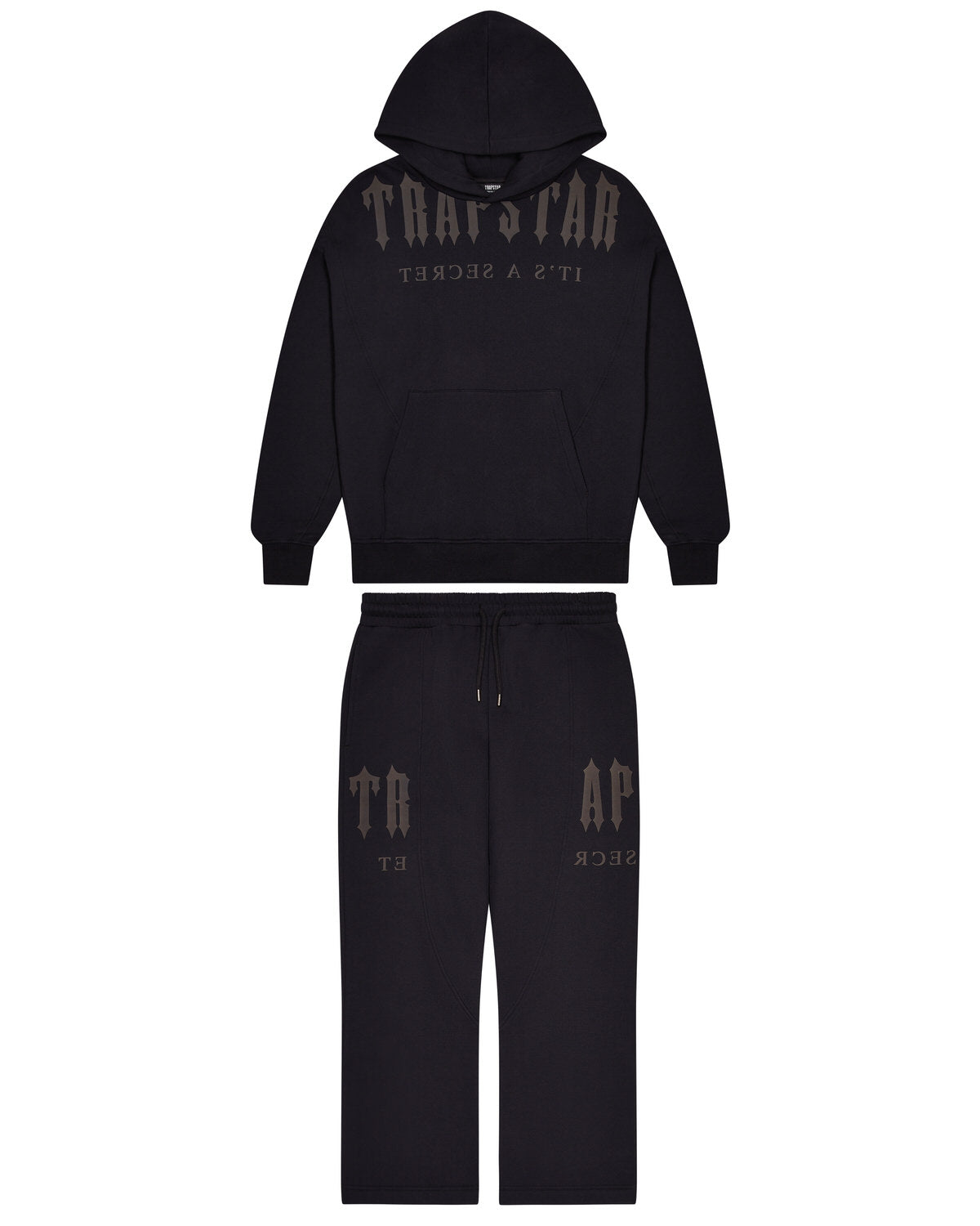 Trapstar PRE ORDER Deconstructed Decoded Men\'s Tracksuits Black USA | 67IRUBKJS