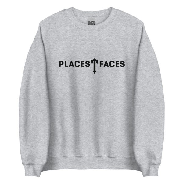 Trapstar Places T-Faces Men\'s Sweatshirts Grey USA | 60SJHMGEO