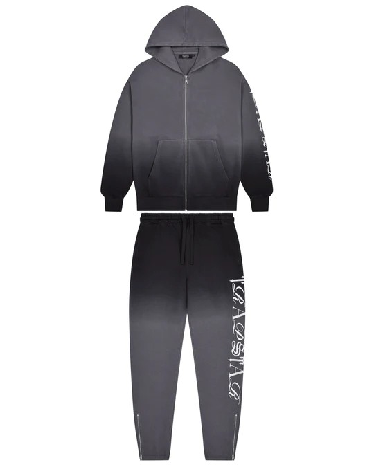 Trapstar Script 2.0 Men\'s Tracksuits Black USA | 87LFJAUTM