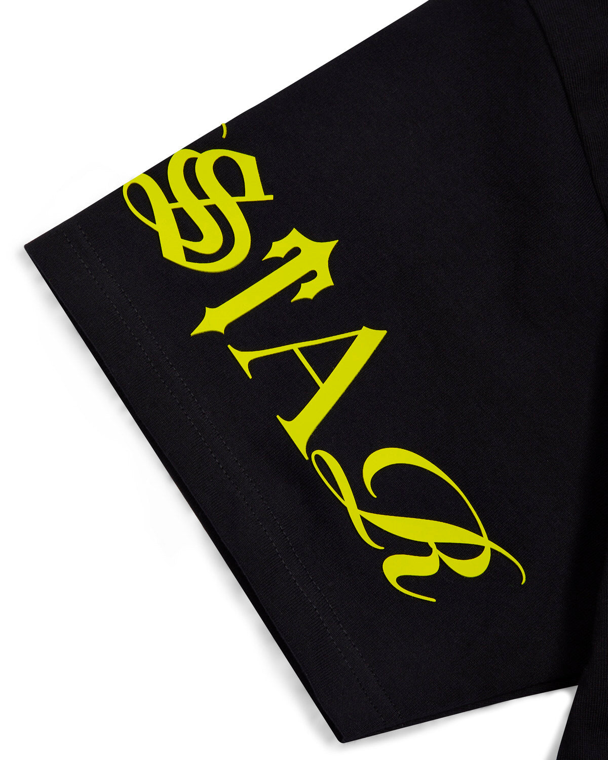 Trapstar Script Men's T-Shirts Black USA | 89IGYSKFM