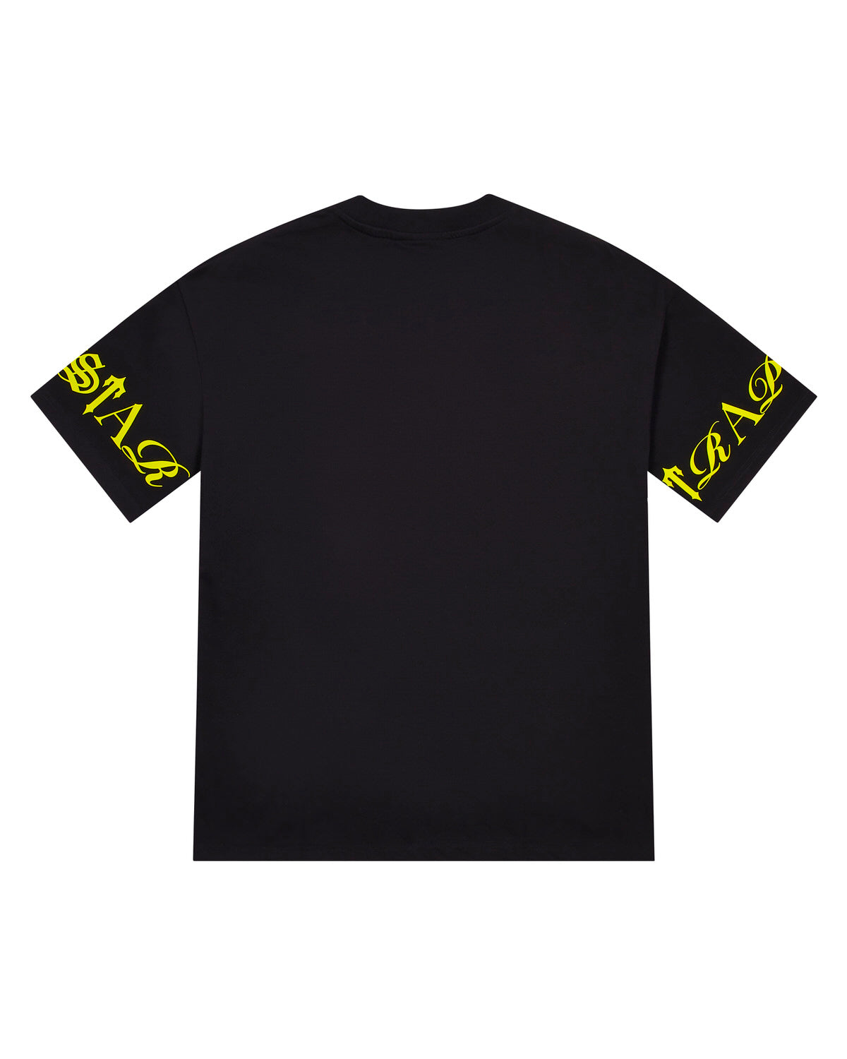 Trapstar Script Men's T-Shirts Black USA | 89IGYSKFM