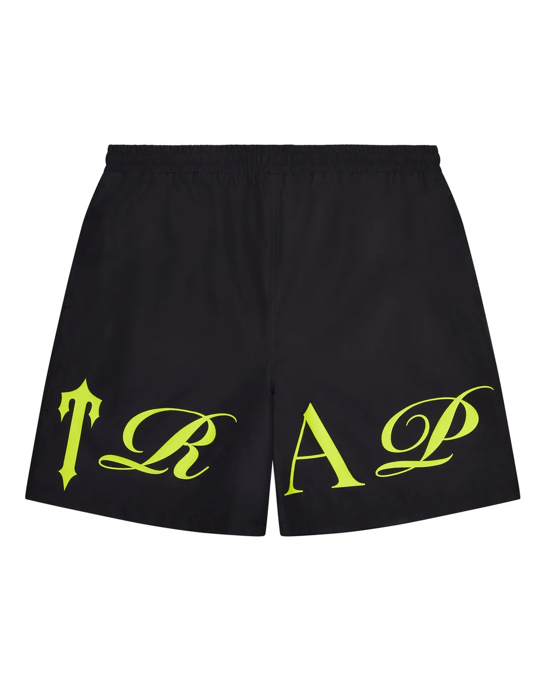 Trapstar Script Shell Men\'s Shorts Black USA | 02OWSPBUH