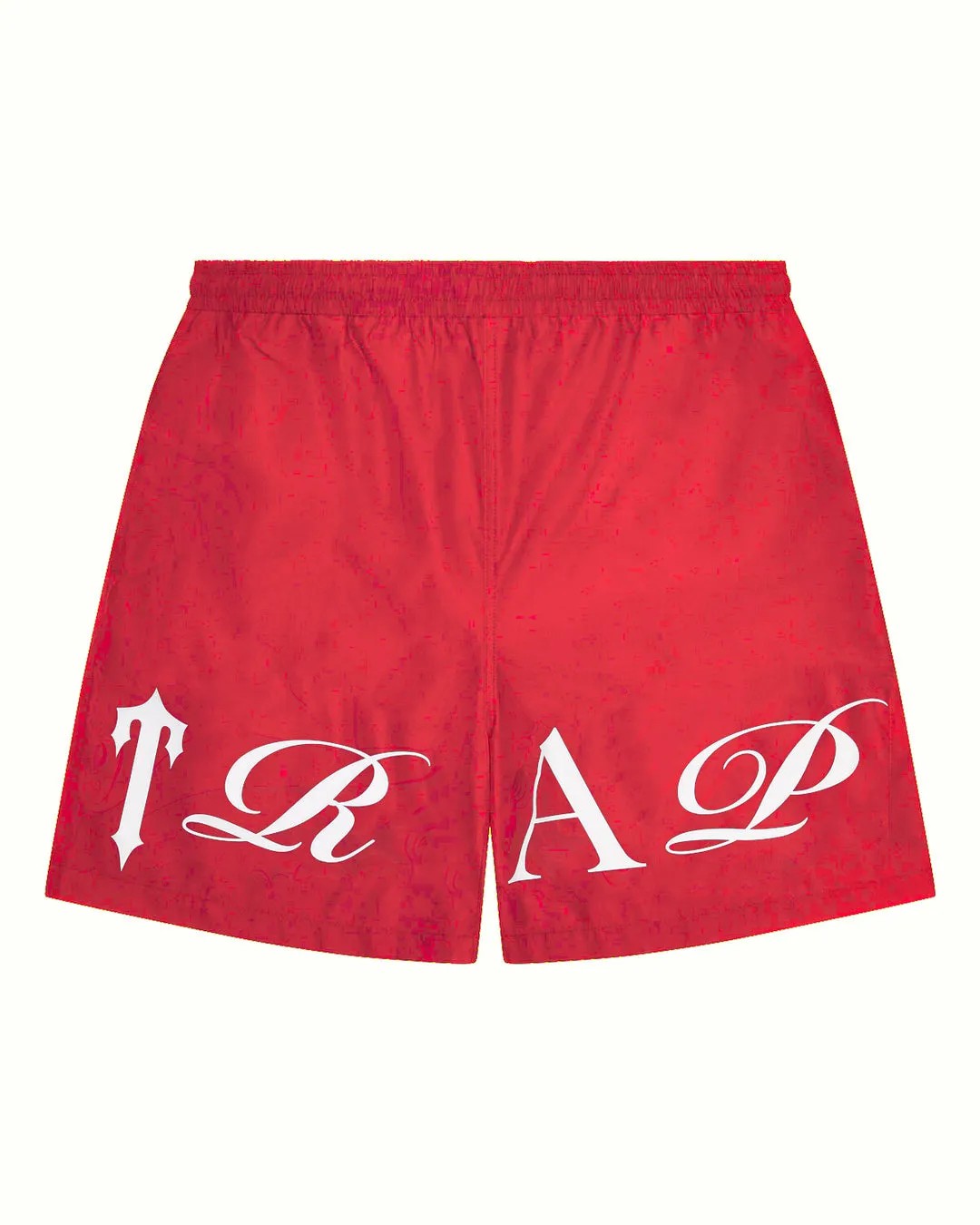 Trapstar Script Shell Men\'s Shorts Red / White USA | 09GYFQMEU