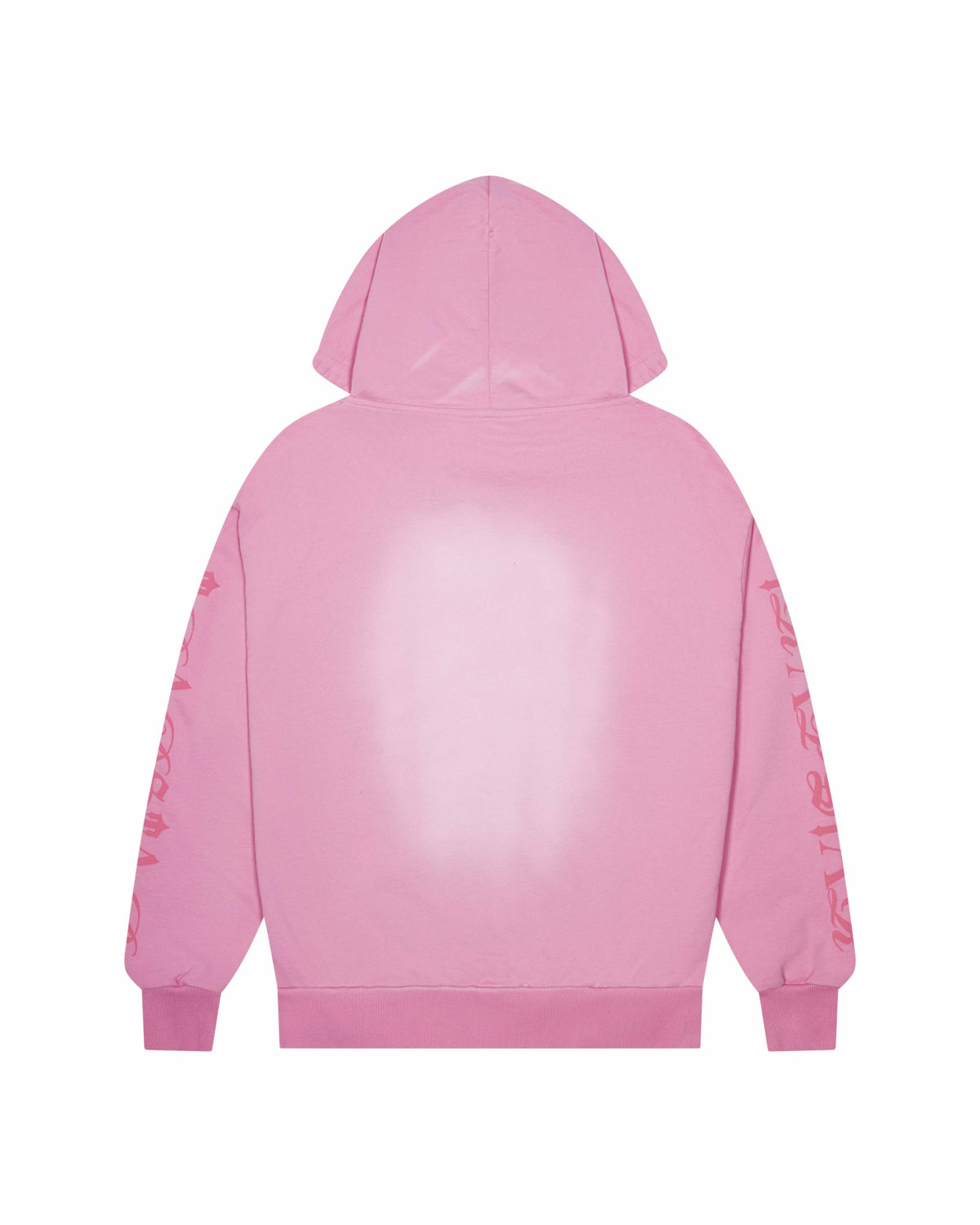 Trapstar Script Spray Men's Hoodies Pink USA | 61UODSLIK