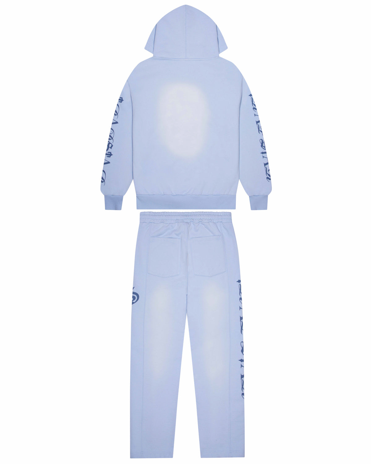 Trapstar Script Spray Men's Tracksuits Blue USA | 30IVTCHUL