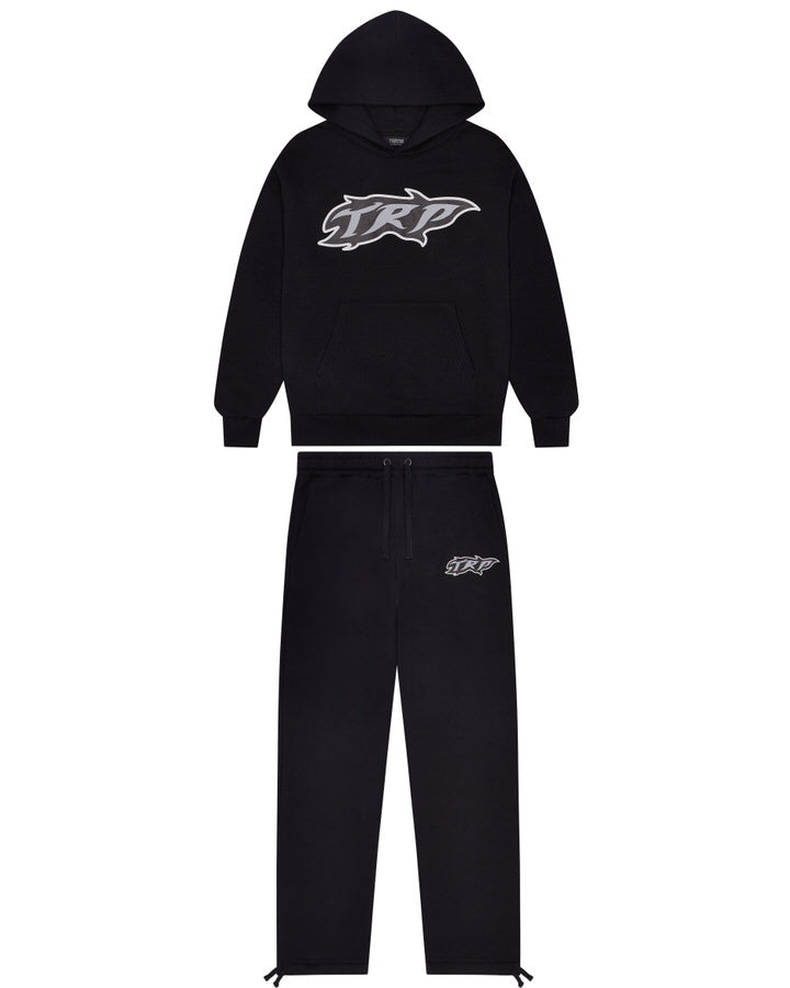 Trapstar TRP Flame Men\'s Tracksuits Black USA | 29WEZAHIC