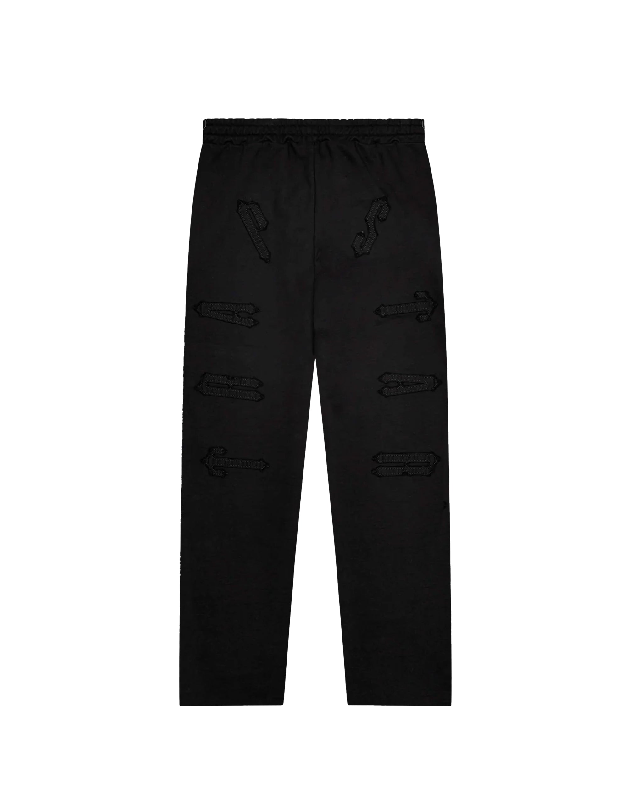 Trapstar x Ed Hardy Irongate Patchwork Men's Sweatpants Black USA | 70YJAPIQN