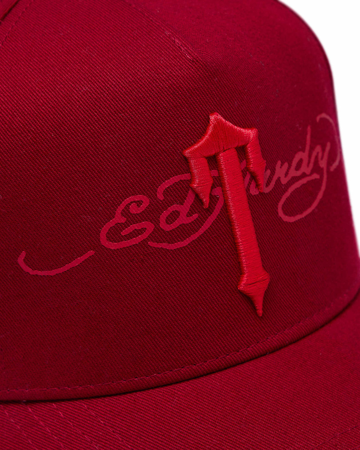 Trapstar x Ed Hardy Irongate T Men's Hats Red USA | 23ZHNUPAQ