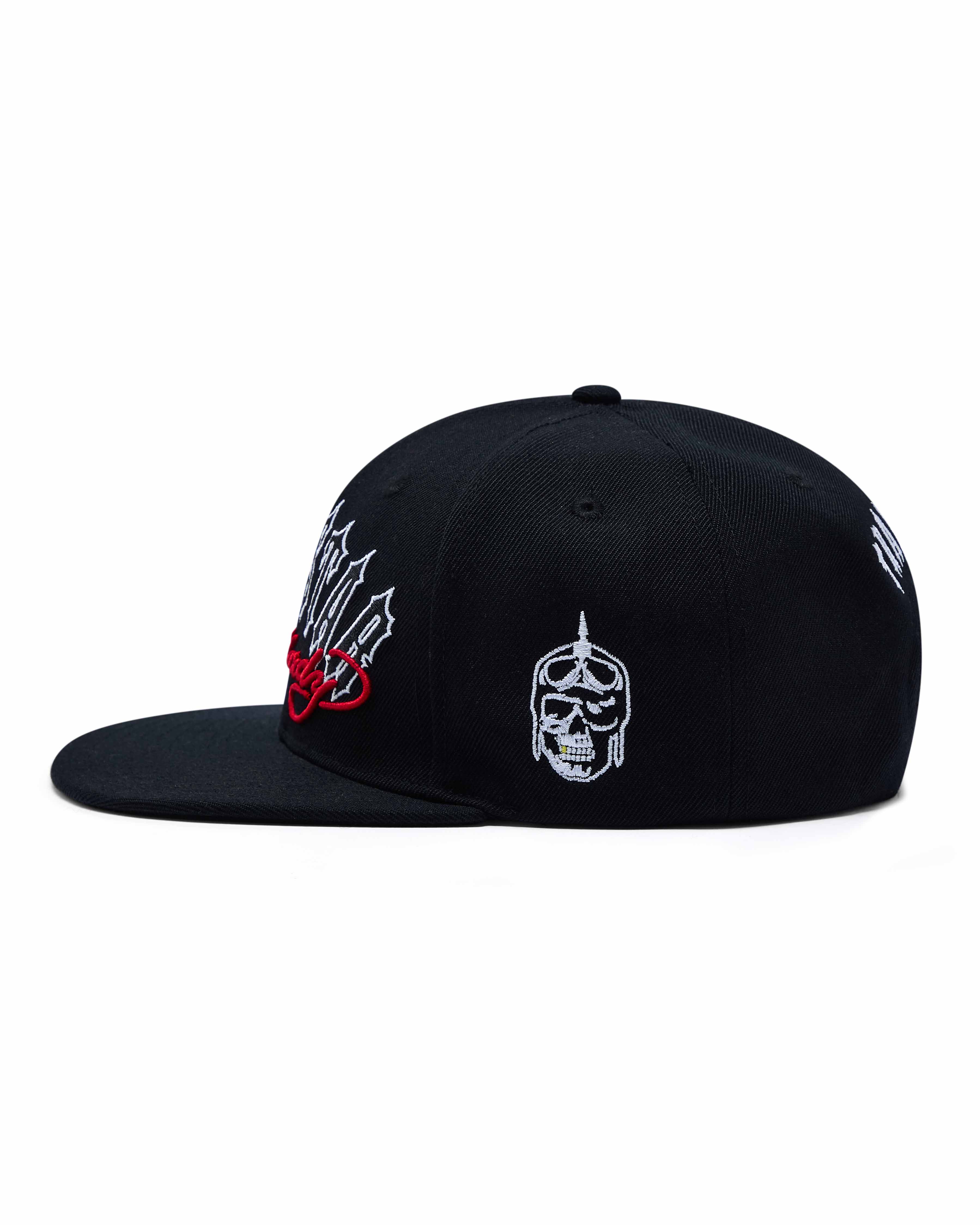 Trapstar x Ed Hardy Snapback Men's Hats Black USA | 73FKMHXBN