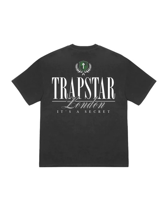 Trapstar Ts Crest 2.0 Men\'s T-Shirts Grey USA | 06DNFUEQS