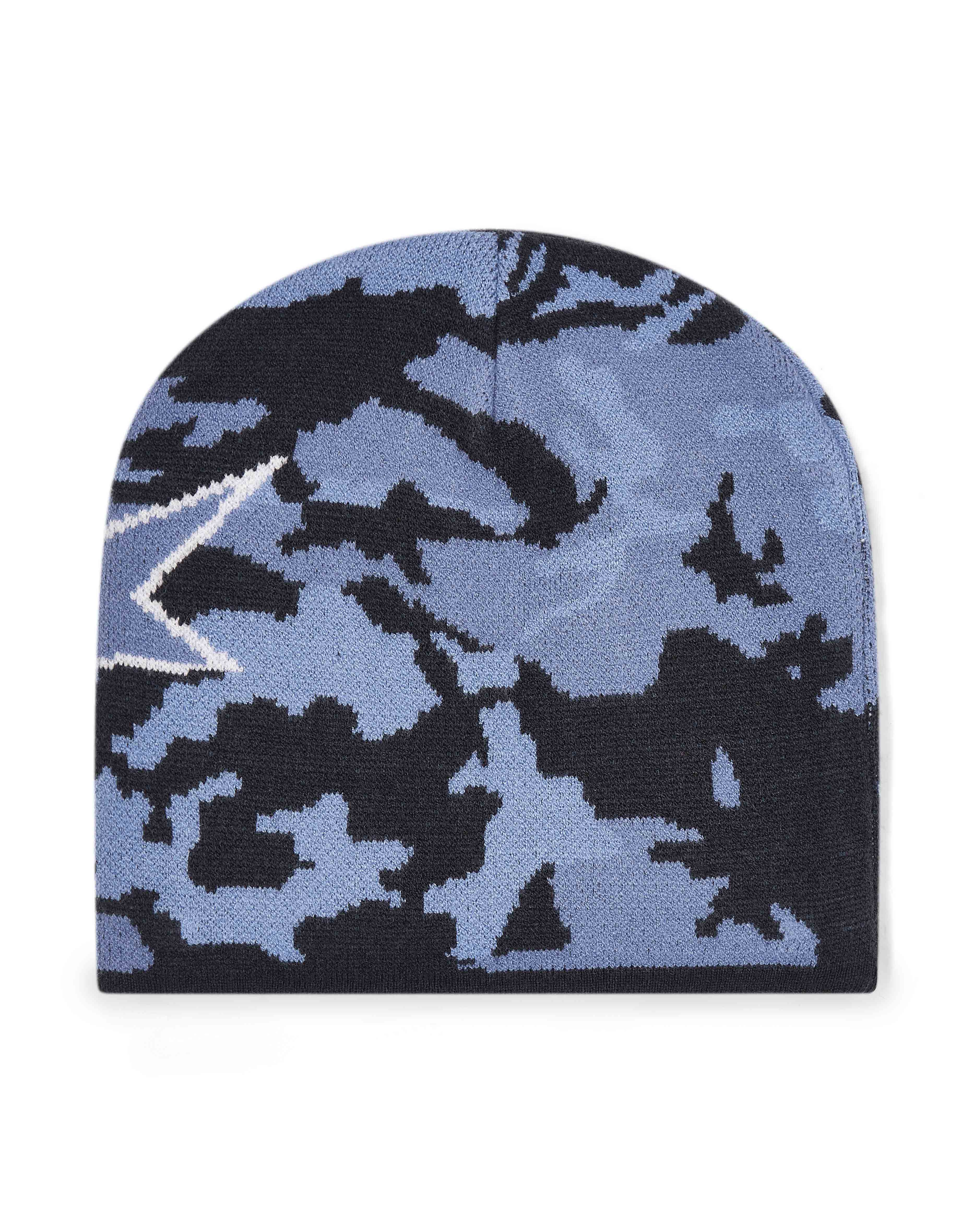 Trapstar Ts Star Men's Beanie Blue Camo USA | 58JLSEYFP