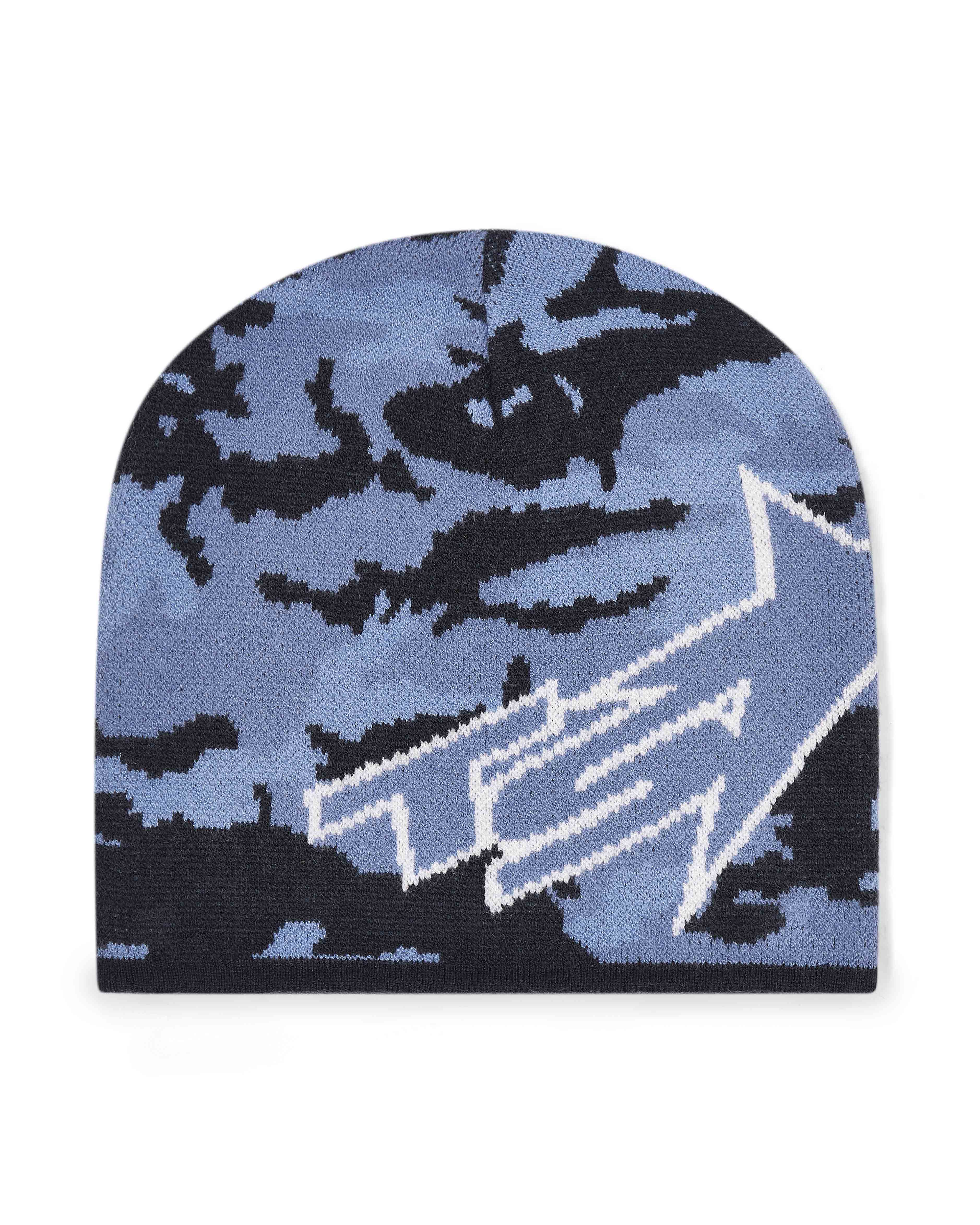 Trapstar Ts Star Men\'s Beanie Blue Camo USA | 58JLSEYFP