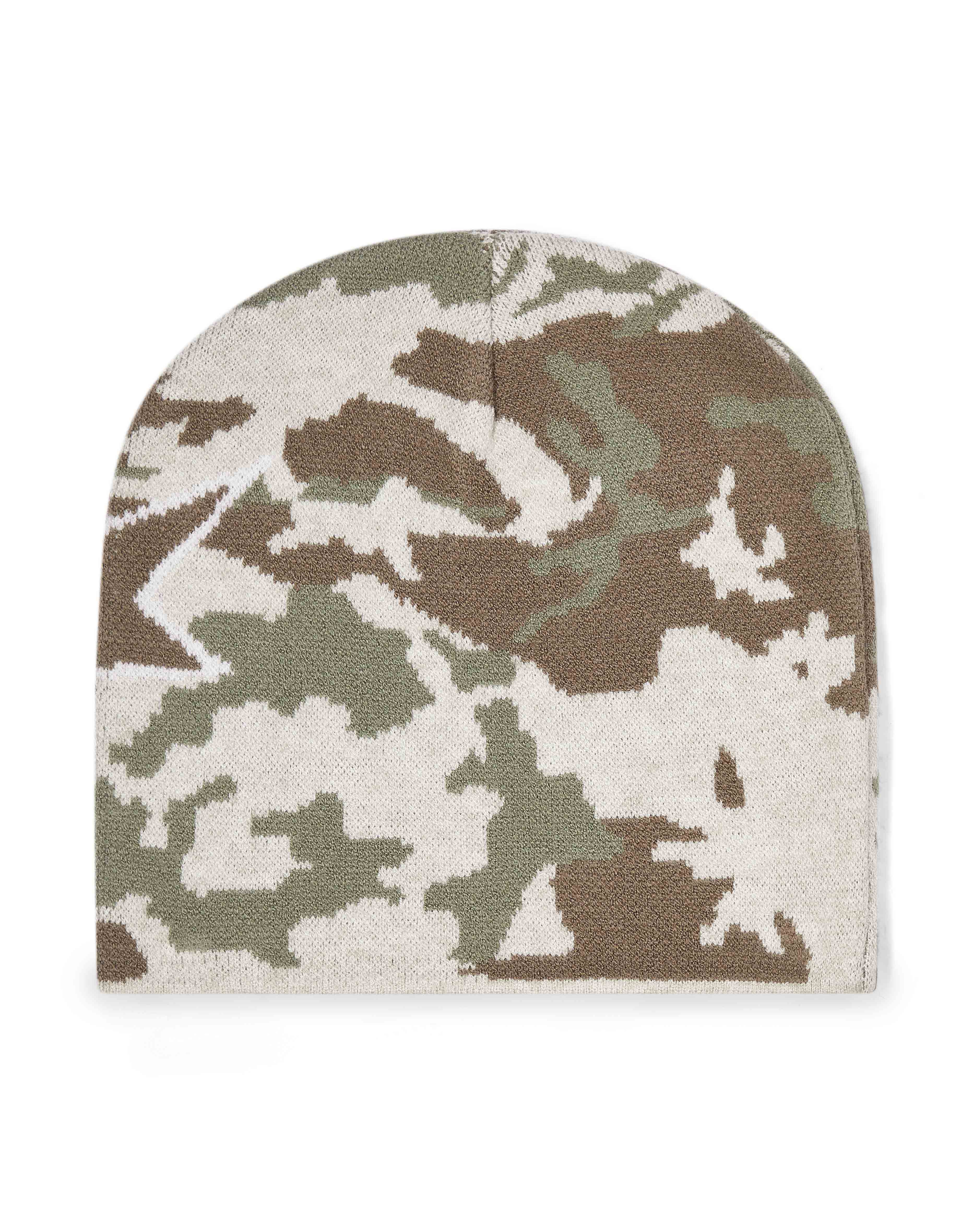 Trapstar Ts Star Men's Beanie Green Camo USA | 78OXNBJVI