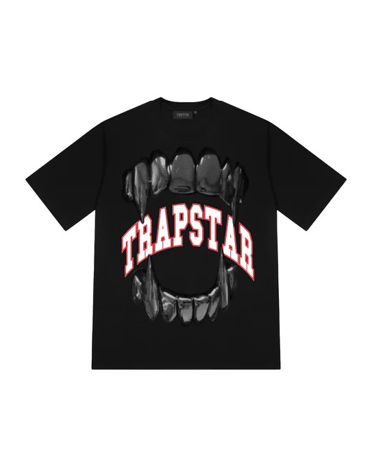 Trapstar Vicious Victory Men\'s T-Shirts Black USA | 23XJKCREV