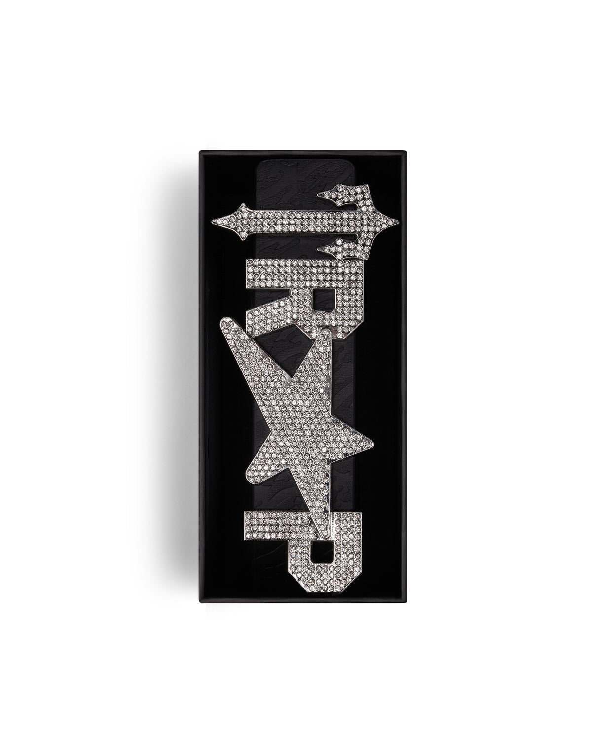 Trapstar Y2K Reversible with Buckle Men's Belt Clear Crystals USA | 21AOCXELP