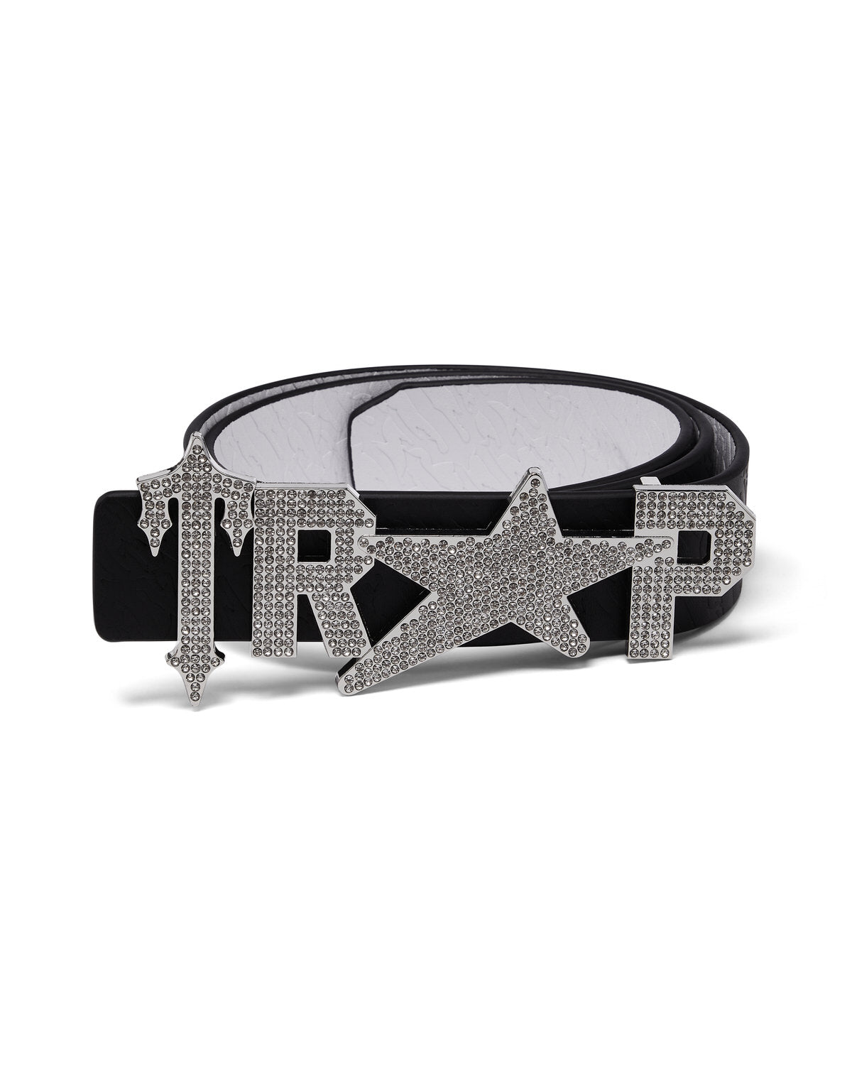 Trapstar Y2K Reversible with Buckle Men\'s Belt Clear Crystals USA | 21AOCXELP